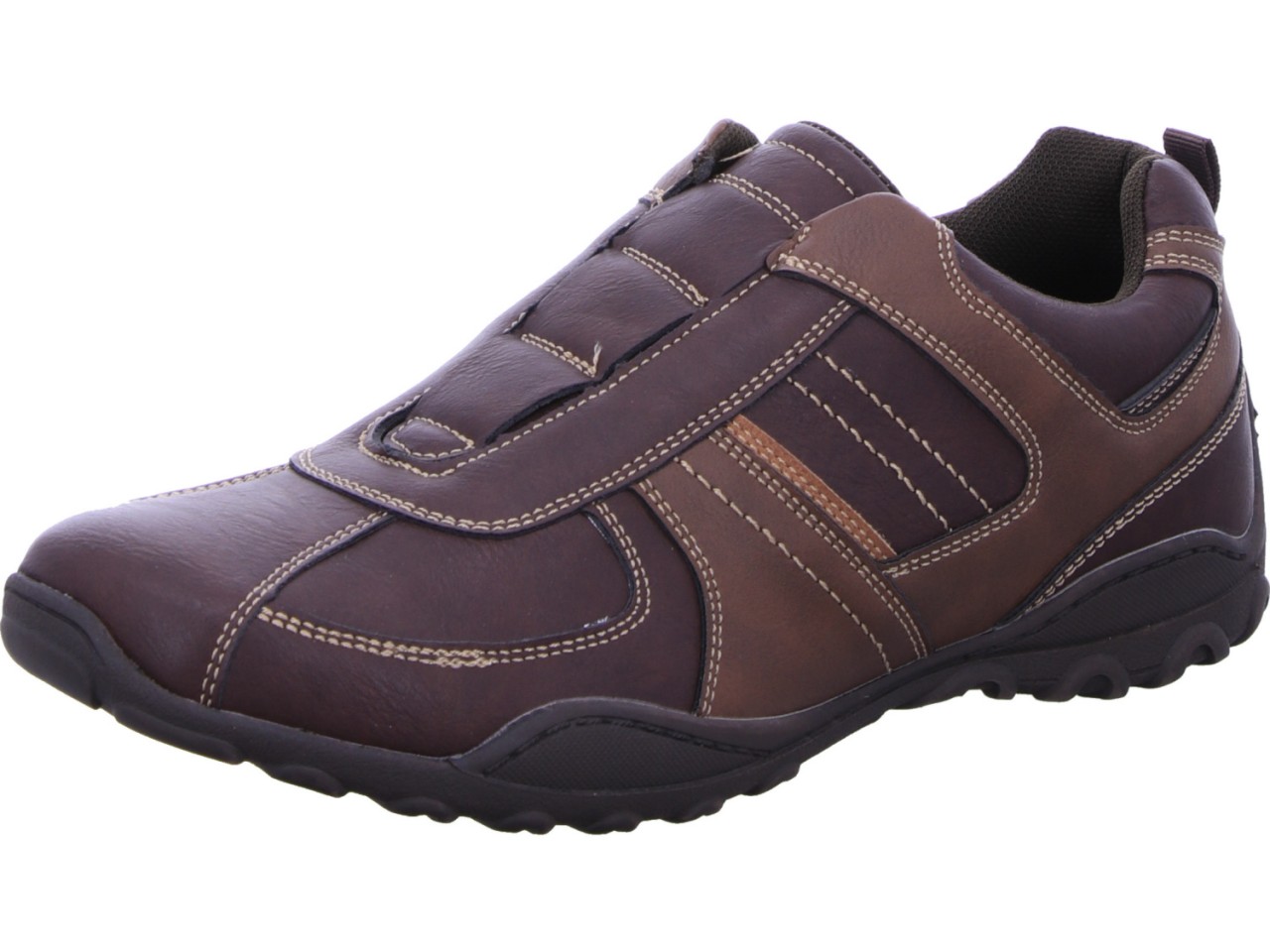 DIVERSE Komfort Slipper braun