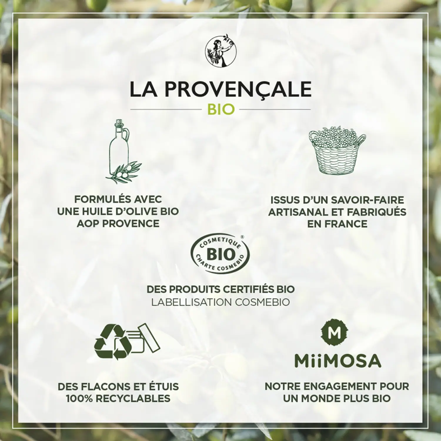 Sertifikuota ekologiška „La Provençale“ senėjimą stabdanti akių priežiūra