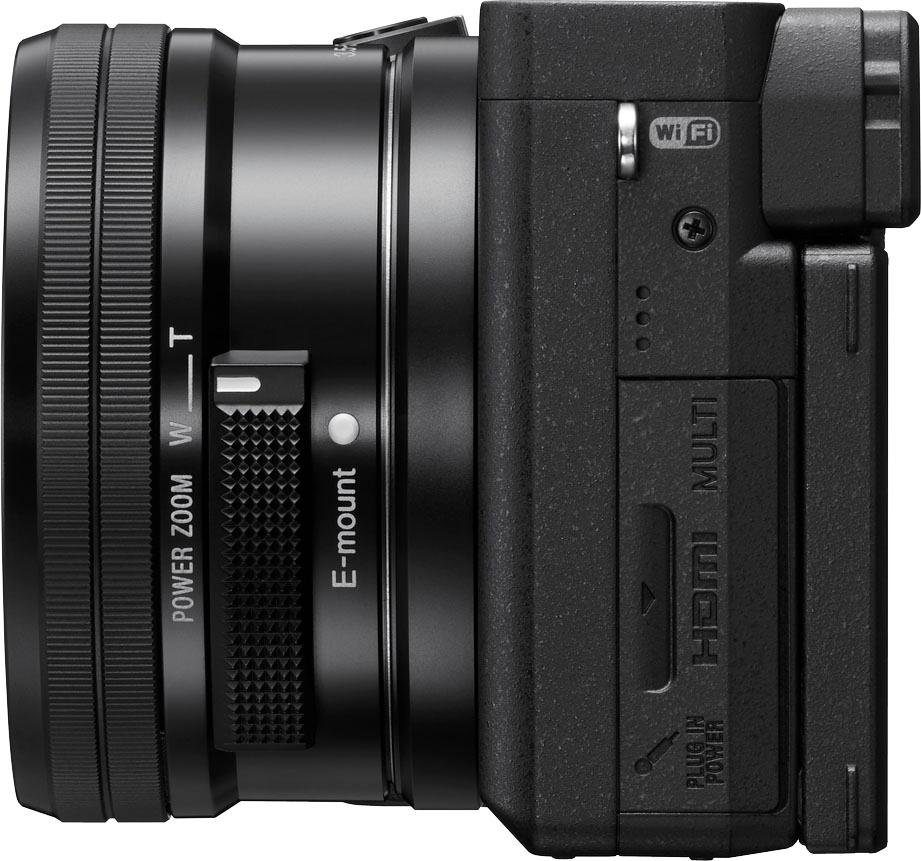 Sony ILCE-6400LB - Alpha 6400 E-Mount Systemkamera (24,2 MP, Bluetooth, NFC, WLAN (Wi-Fi), 4K Video, 180° Klapp-Display, XGA OLED Sucher, L-Kit 16-50mm Objektiv)