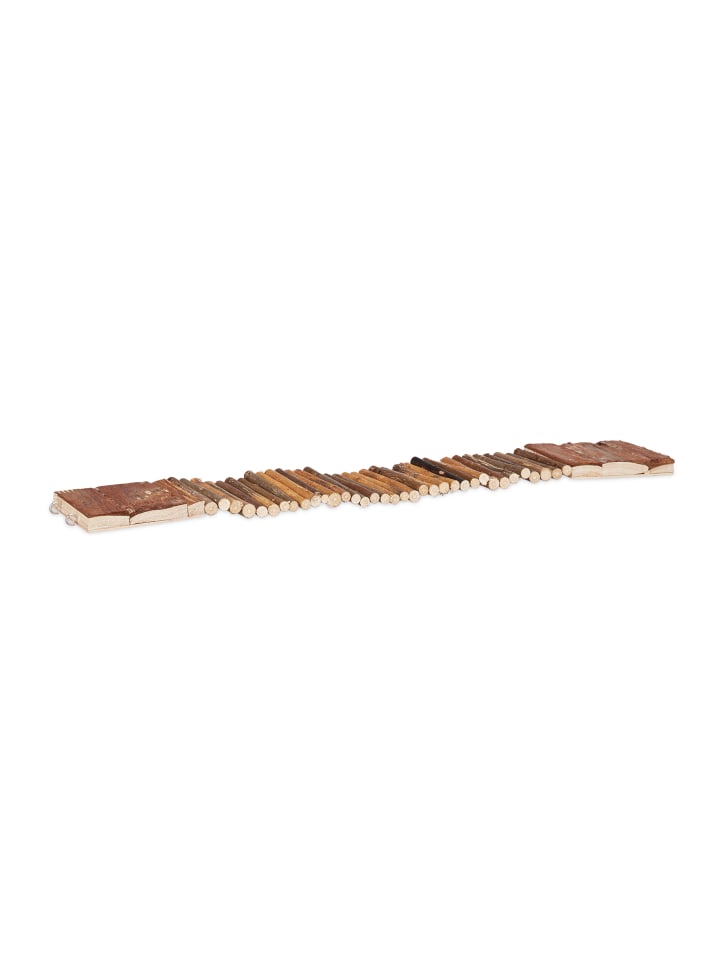 relaxdays 10x Hängebrücke in Natur - (B)55 x (T)10 cm günstig kaufen onesize