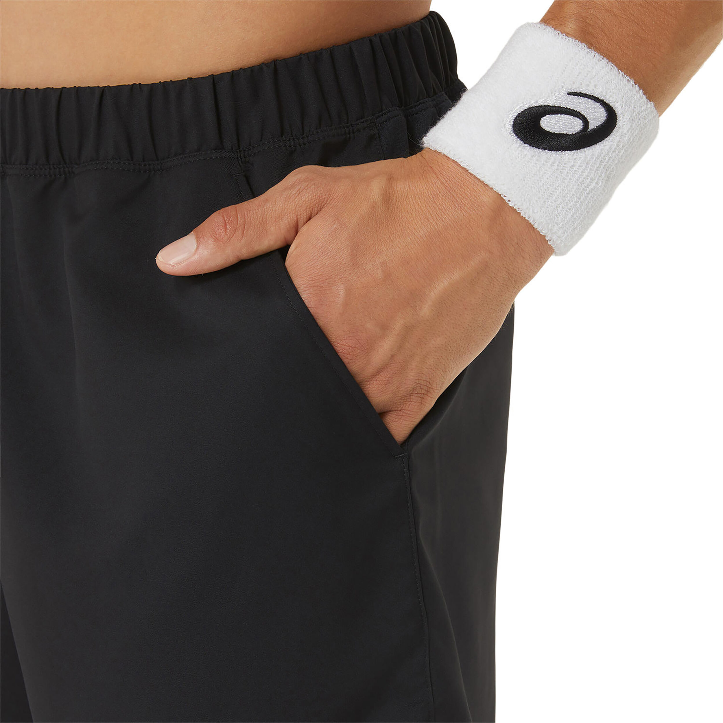 Court 7in Shorts Herren - Schwarz