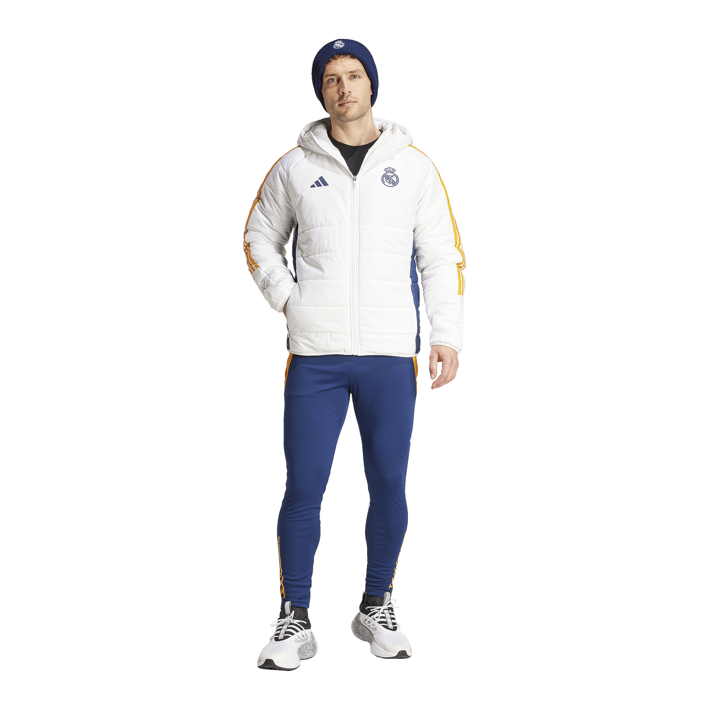 adidas Real Madrid Winterjacke Weiss
