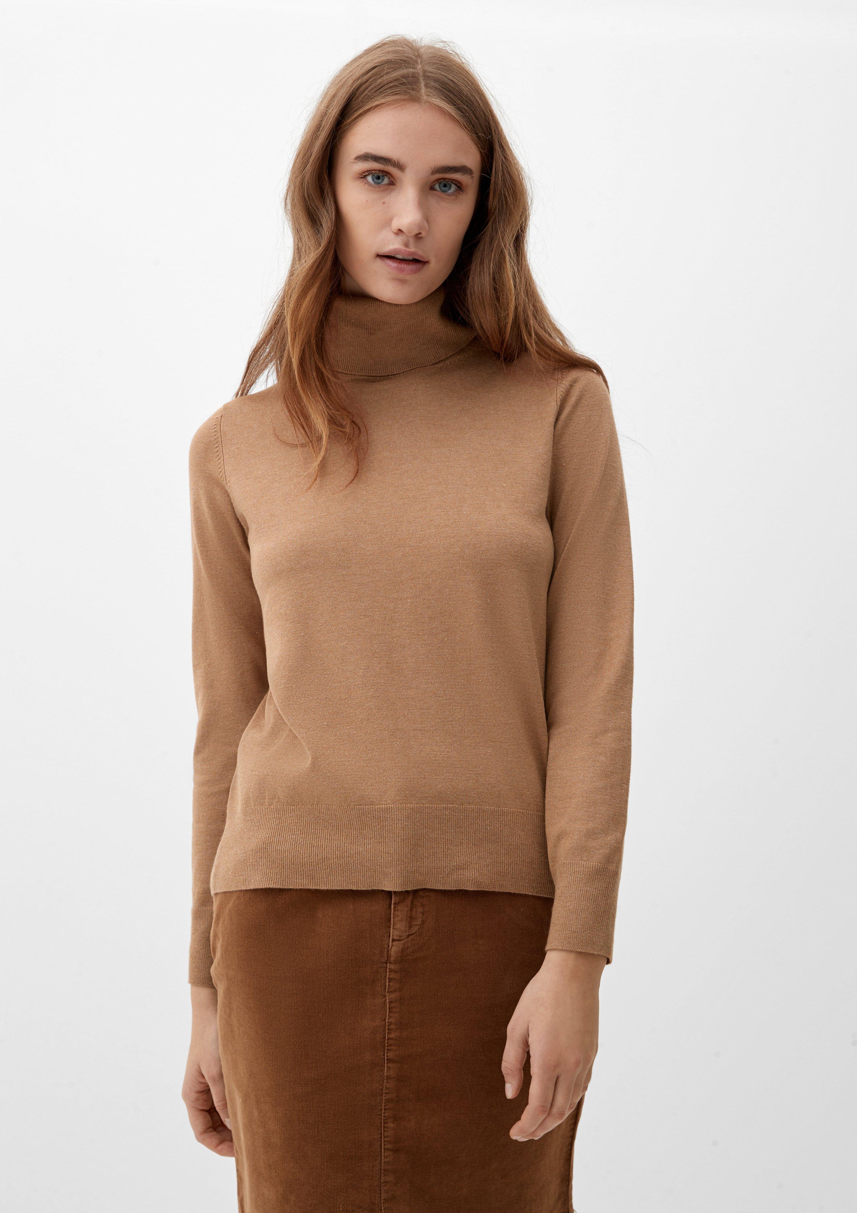 Rollkragenpullover aus Viskosemix  2121150-84W5