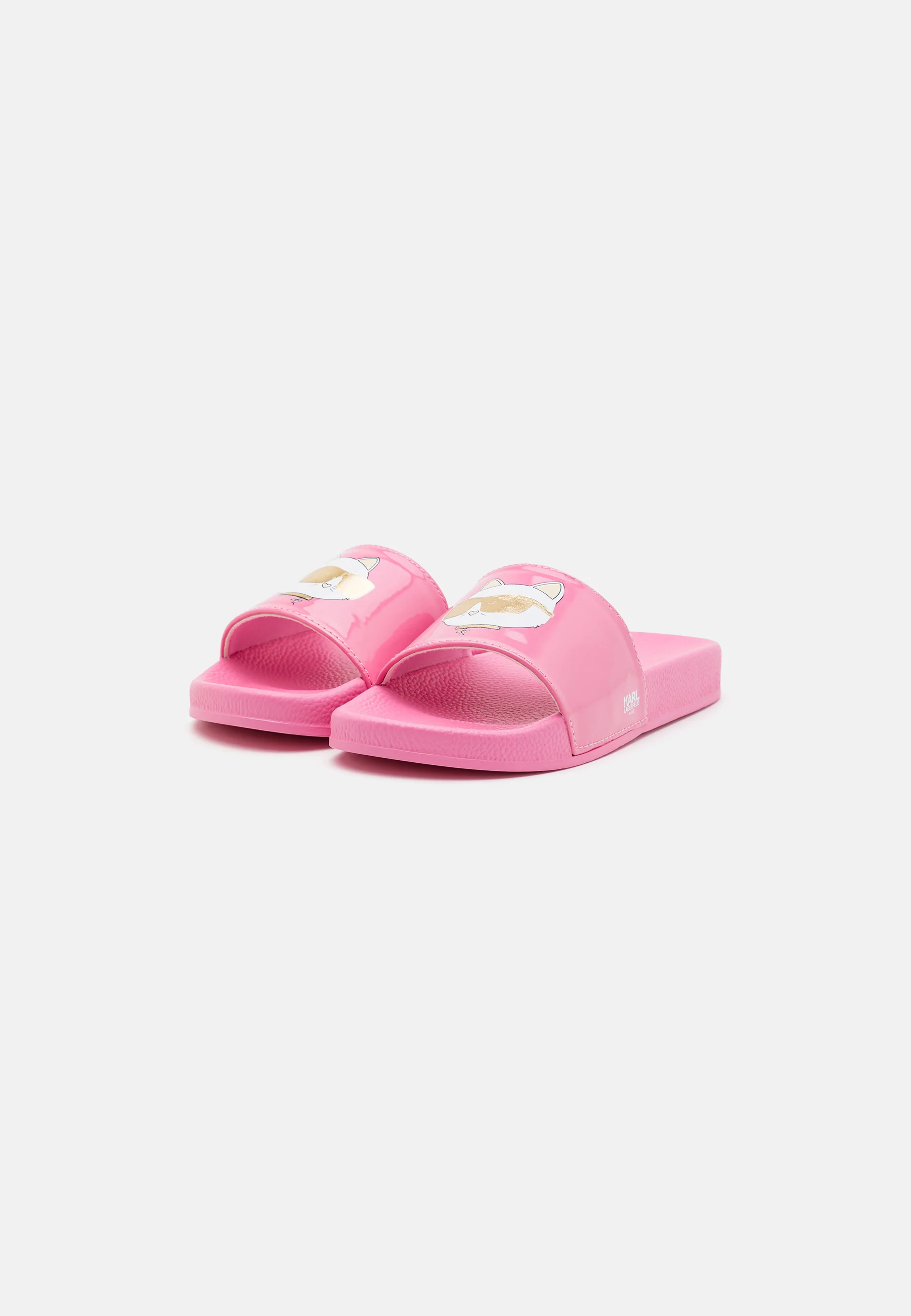 KARL LAGERFELD KIDS AQUA SLIDES UNISEX - Pantuflas