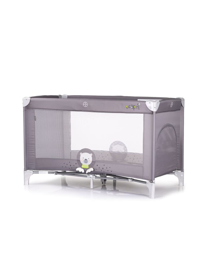 Chipolino Reisebett Capri Tragetasche in grau günstig kaufen 60x120 cm