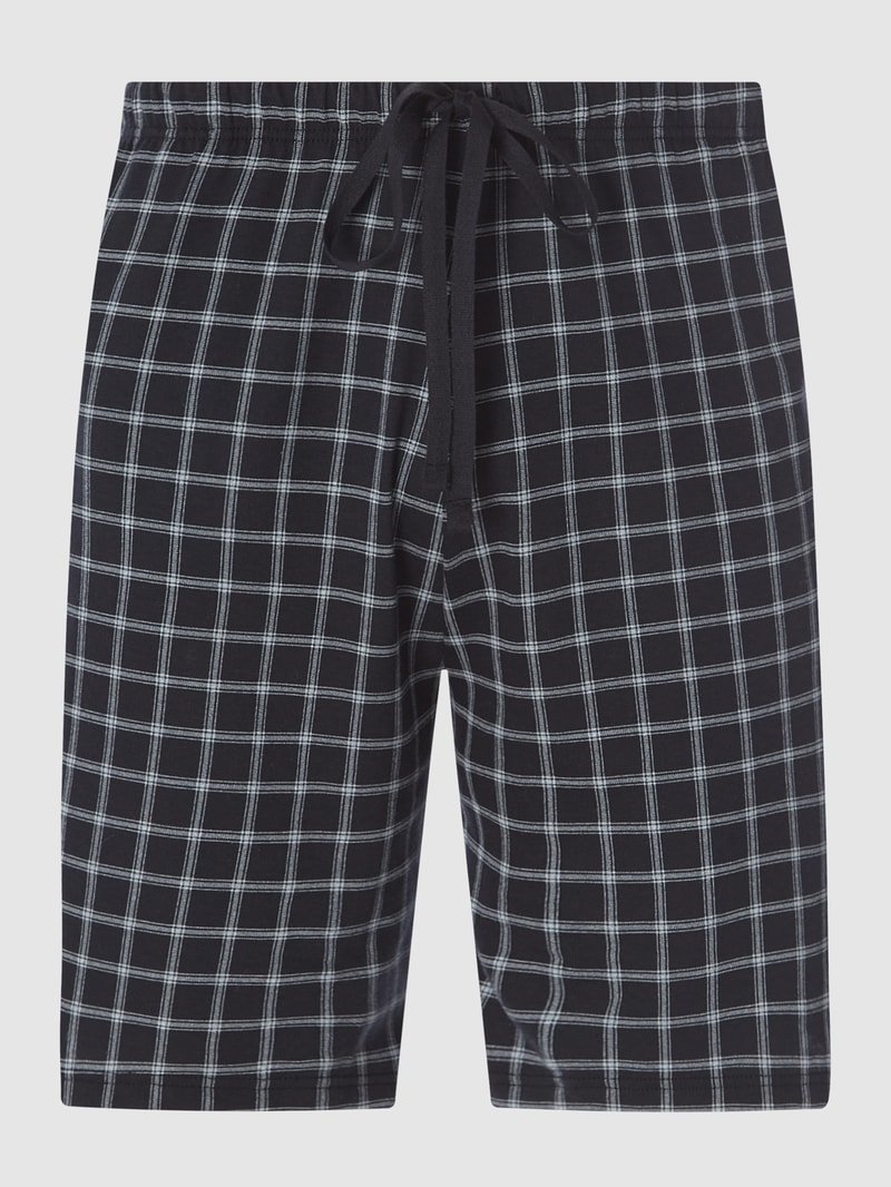 Pyjama-Hose mit Modal-Anteil in schwarz