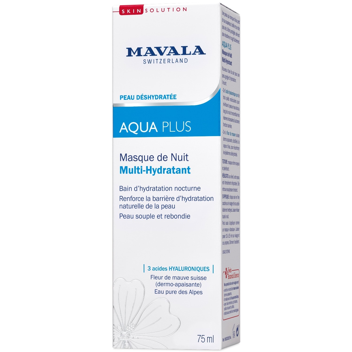 Maschera notte multi-idratante Mavala AQUA PLUS