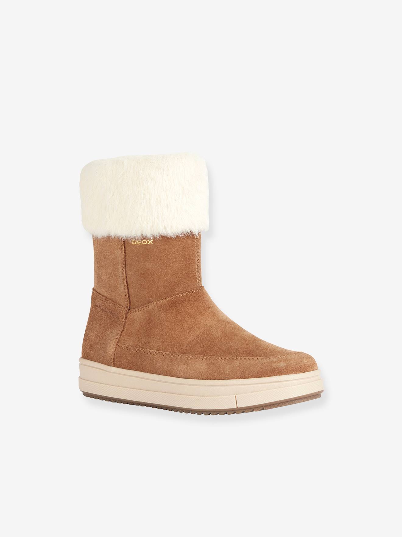 Geox Warme Kinder Stiefel J Rebecca Girl WPF GEOX - camel