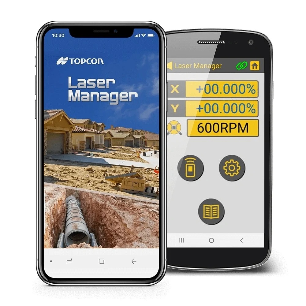 Topcon 1051612-23 RL-HV2S + LS-80X - Višenamjenski građevinski laser s dvostrukim nagibom