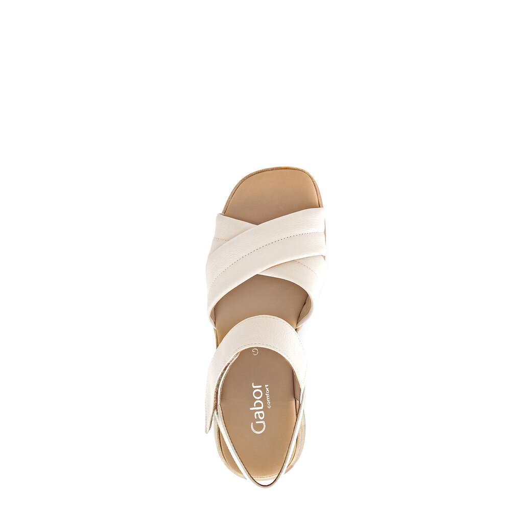 Gabor comfort Plateau Sandale creme