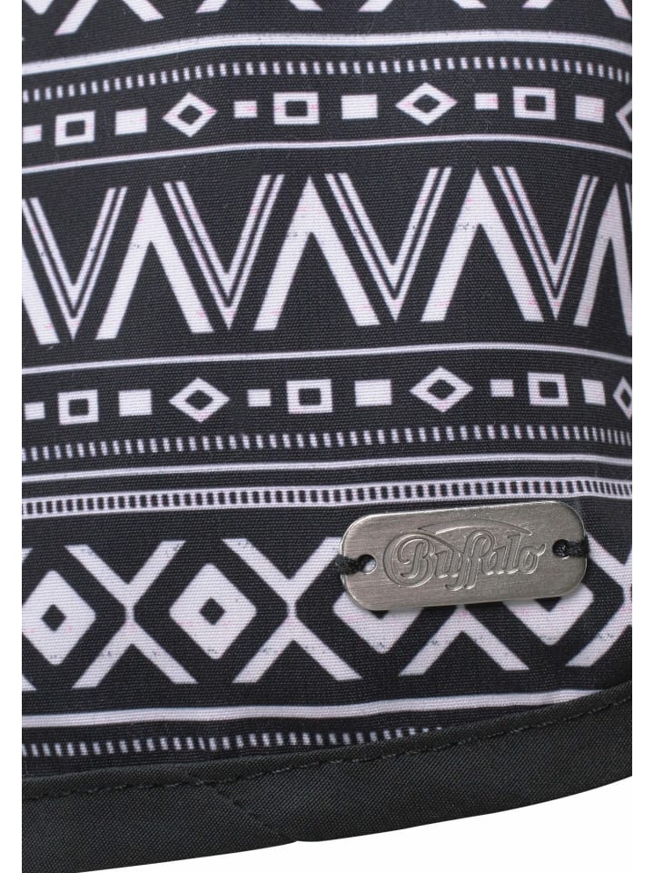 Buffalo Badeshorts in schwarz-weiß günstig kaufen