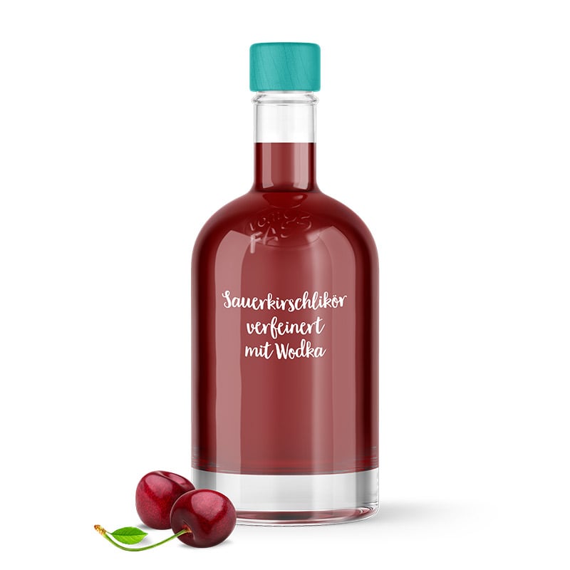 Sauerkirschlikör verfeinert mit Wodka
