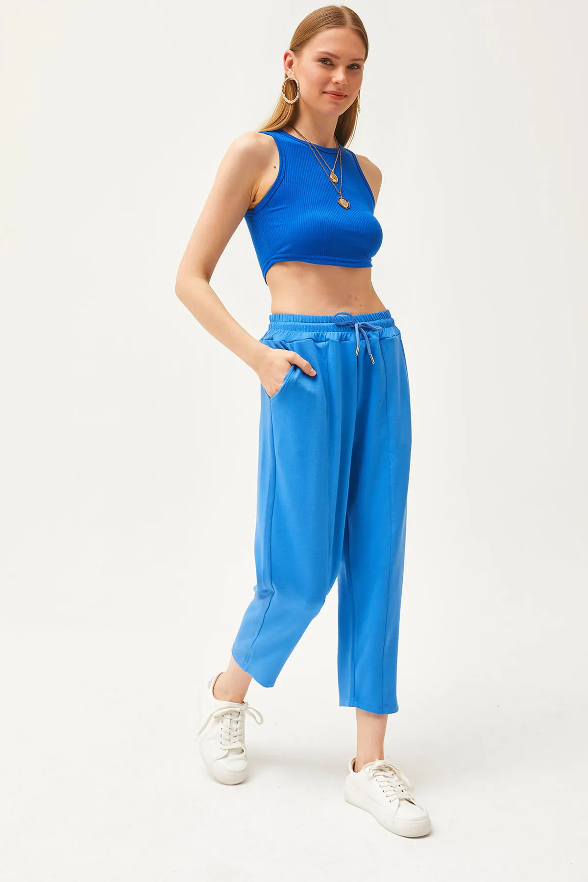 Olalook  Jogginghose - Blau - Relaxed