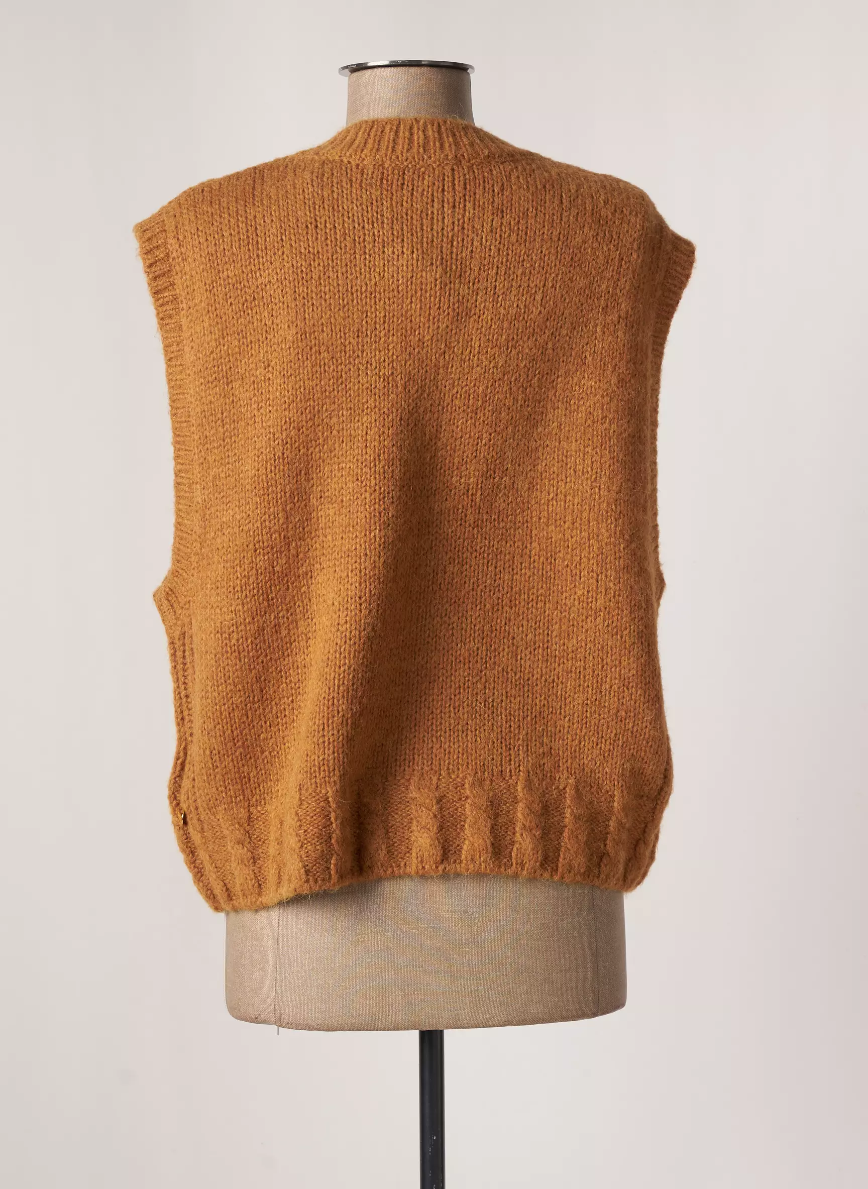 Scotch Soda Gilet Femme couleur marron