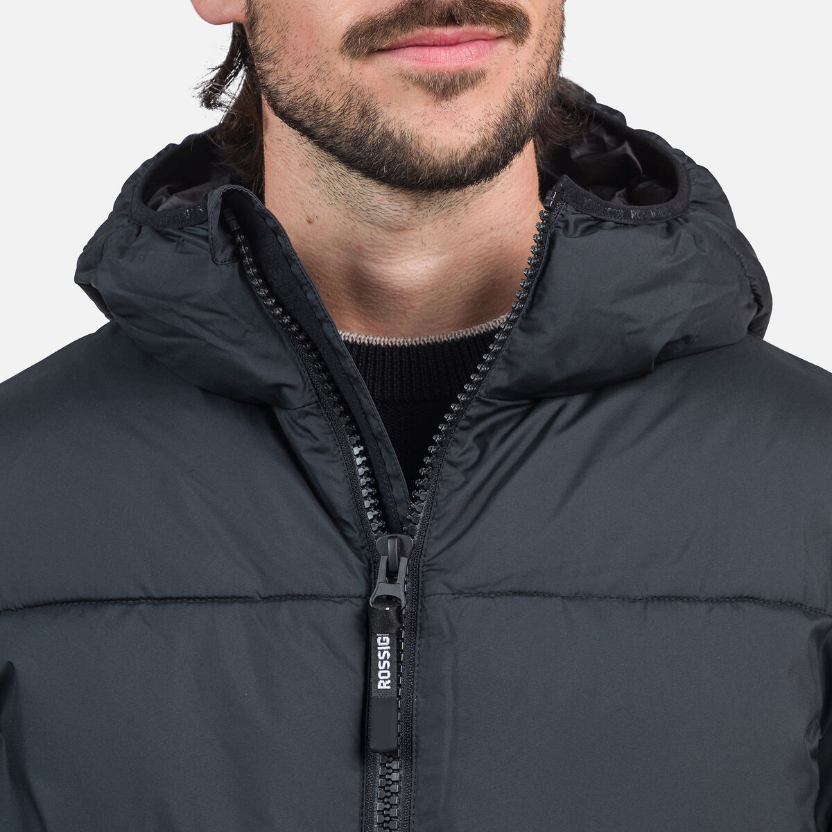 Puffy Herrenkapuzenjacke