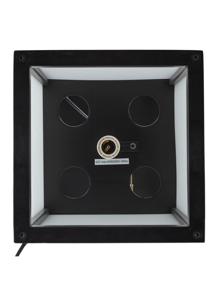 relaxdays Stehlampe in Schwarz - (B)26 x (H)161 x (T)26 cm günstig kaufen onesize