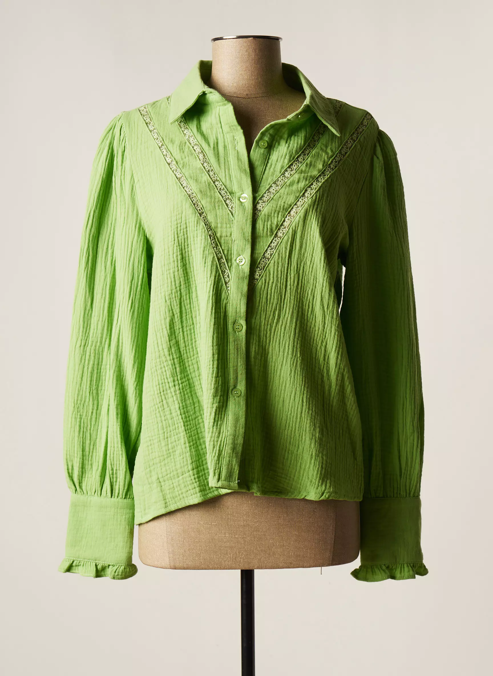Jubylee Chemisiers Femme couleur vert