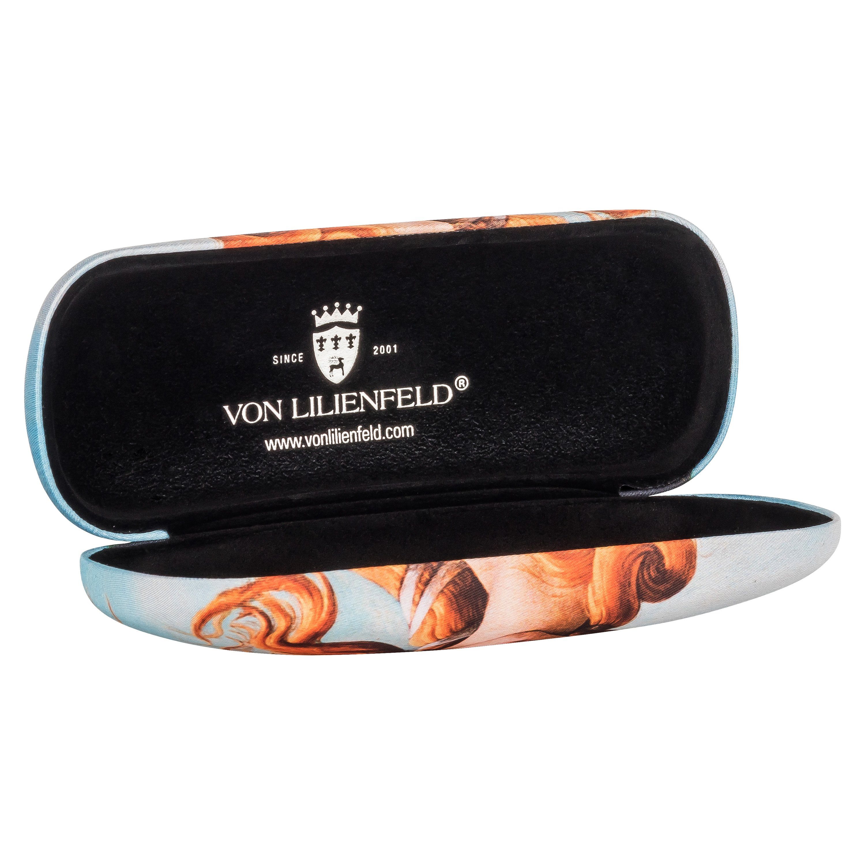 von Lilienfeld Brillenetui Brillenetui Botticelli: Geburt der Venus Kunst Hardcase, stabiles mit Mikrofaser bezogenes Hardcase