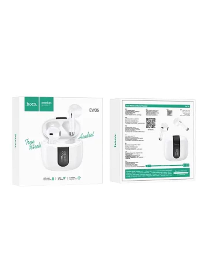 HOCO HOCO TWS EW36 Zarte kabellose / Bluetooth-Stereokopfhörer weiß in Weiß günstig kaufen onesize