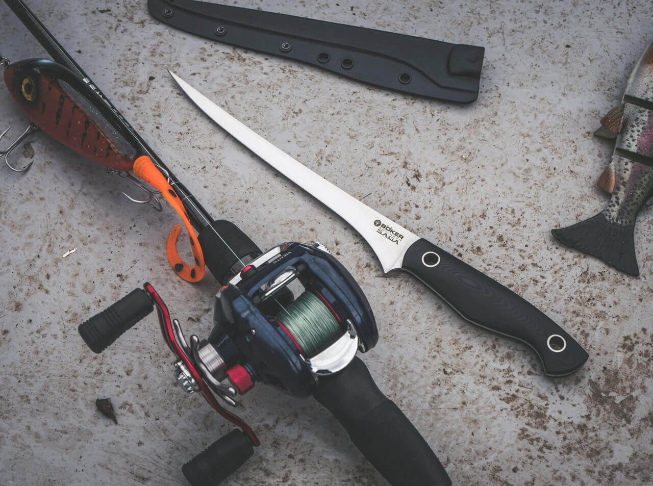 Saga Filetiermesser Fish & Hunt