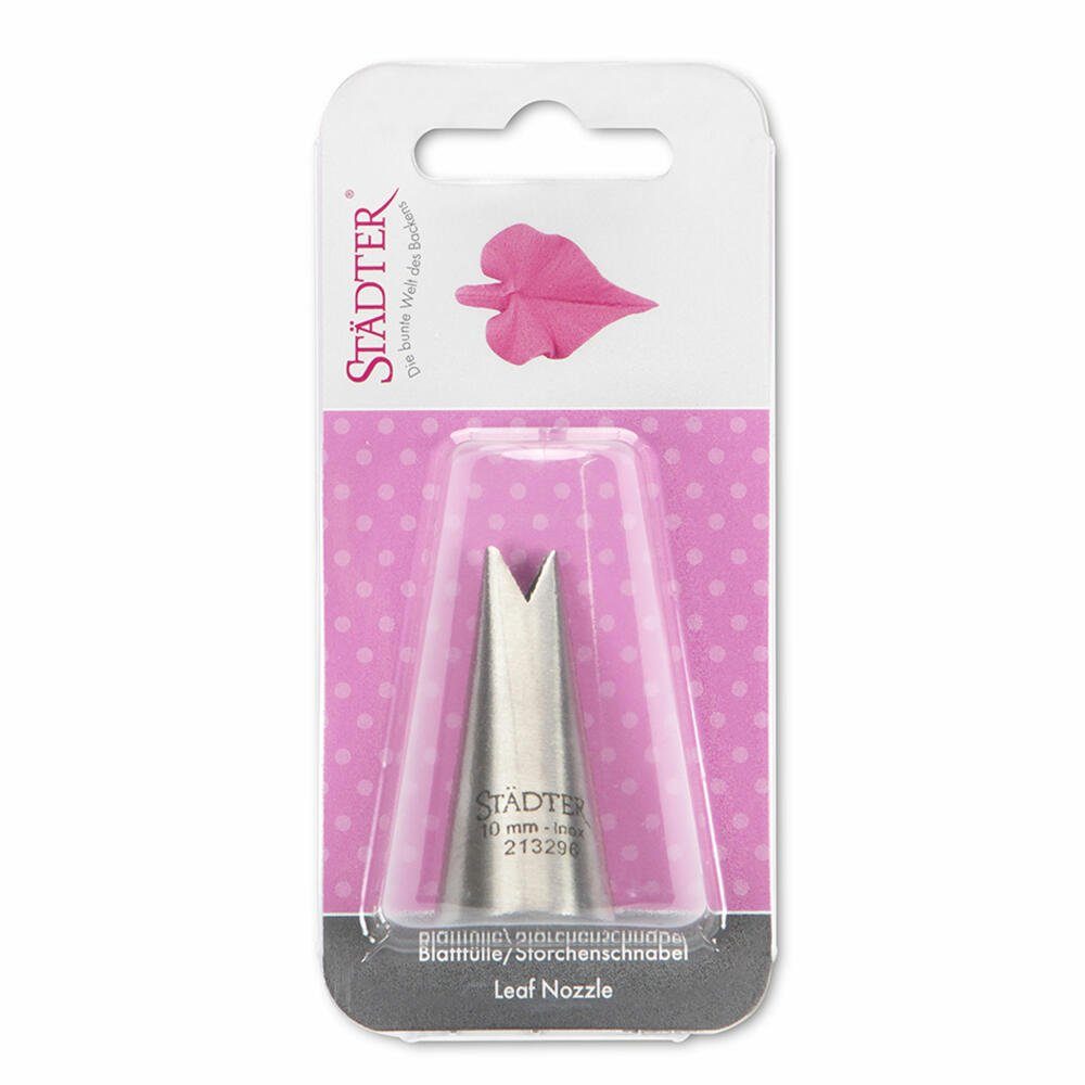 STÄDTER Spritzbeutel Fine Line Blatttülle Groß 10 mm
