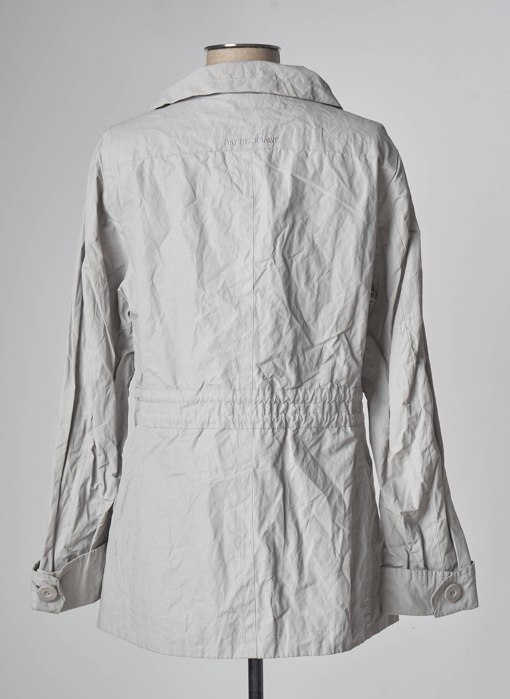 Mat De Misaine Impermeables Trenchs Femme couleur gris