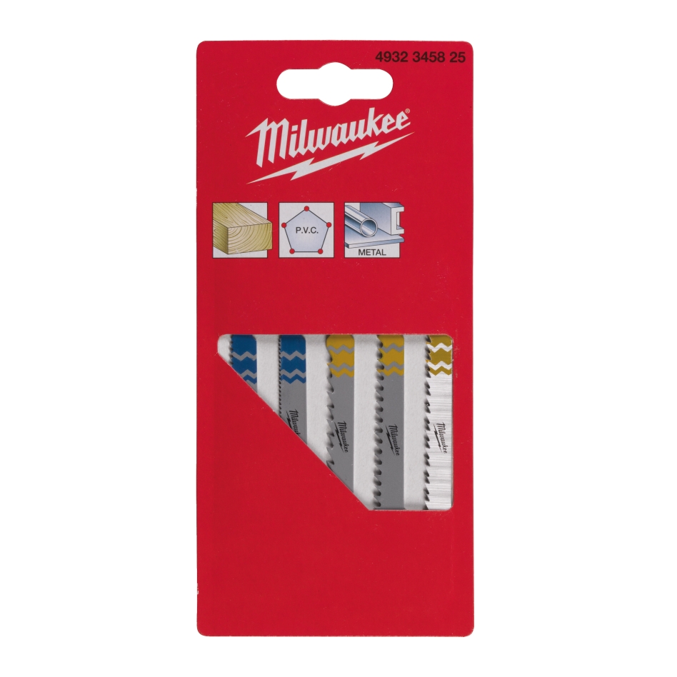 Lame de ferăstrău pendular Milwaukee Accessories 4932345825 PROFI-SET (5 bucăți)