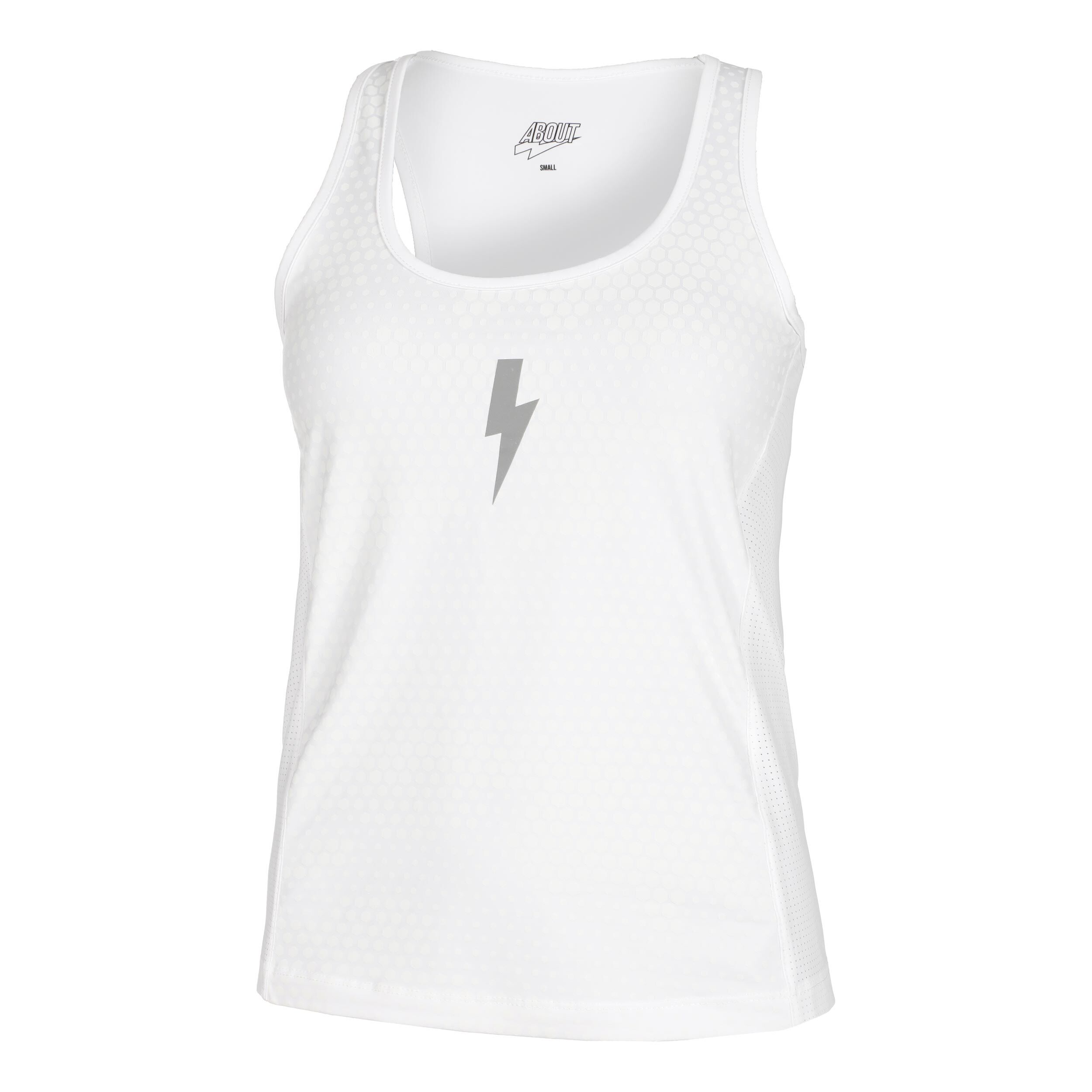 Tech All Over Camou Pixel Tank-Top Damen - Weiß