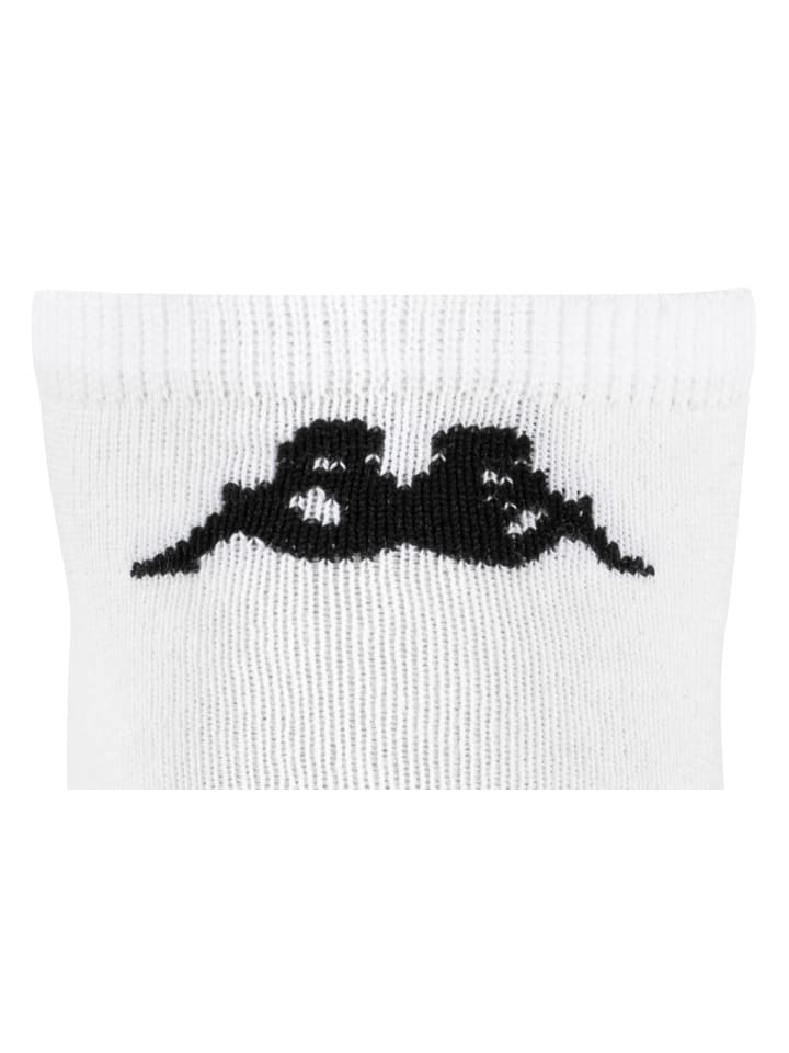 Kappa 12 Paar SNEAKER Socken Sportsocken in weiss günstig kaufen