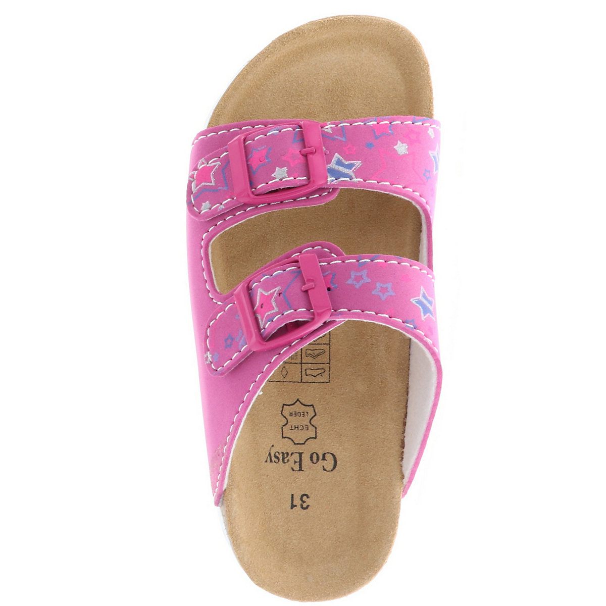 Kinder Mädchen Damen Pantoletten Hausschuhe Slipper Schlappen pink/fuchsia