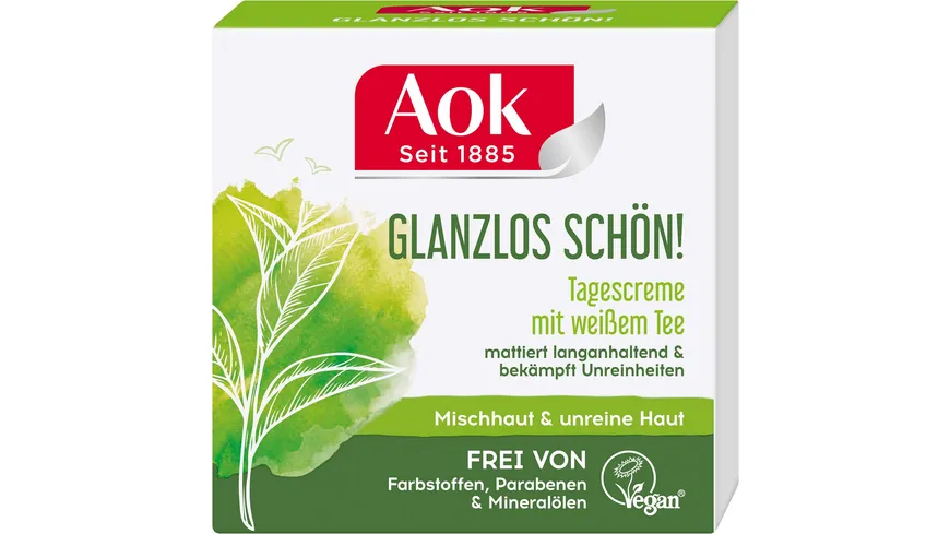 Aok Weisser Tee Mattierende Tagespflege 50 ml