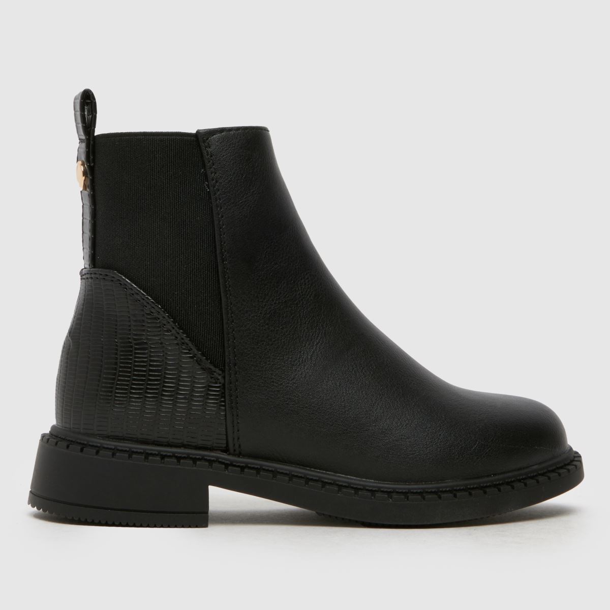 Schuh fekete Calmer chelsea lányka junior csizma