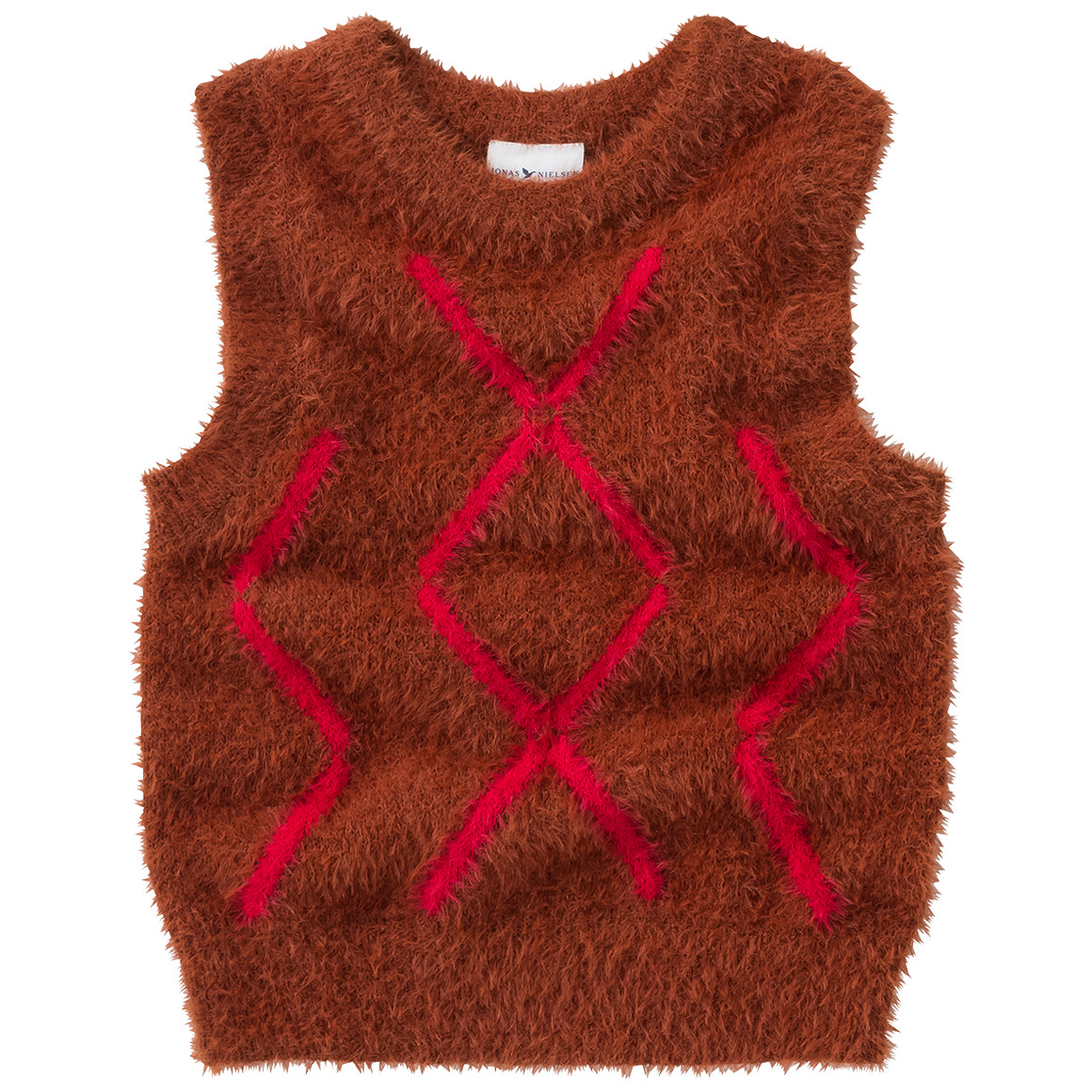 Mädchen Pullunder aus Featheryarn