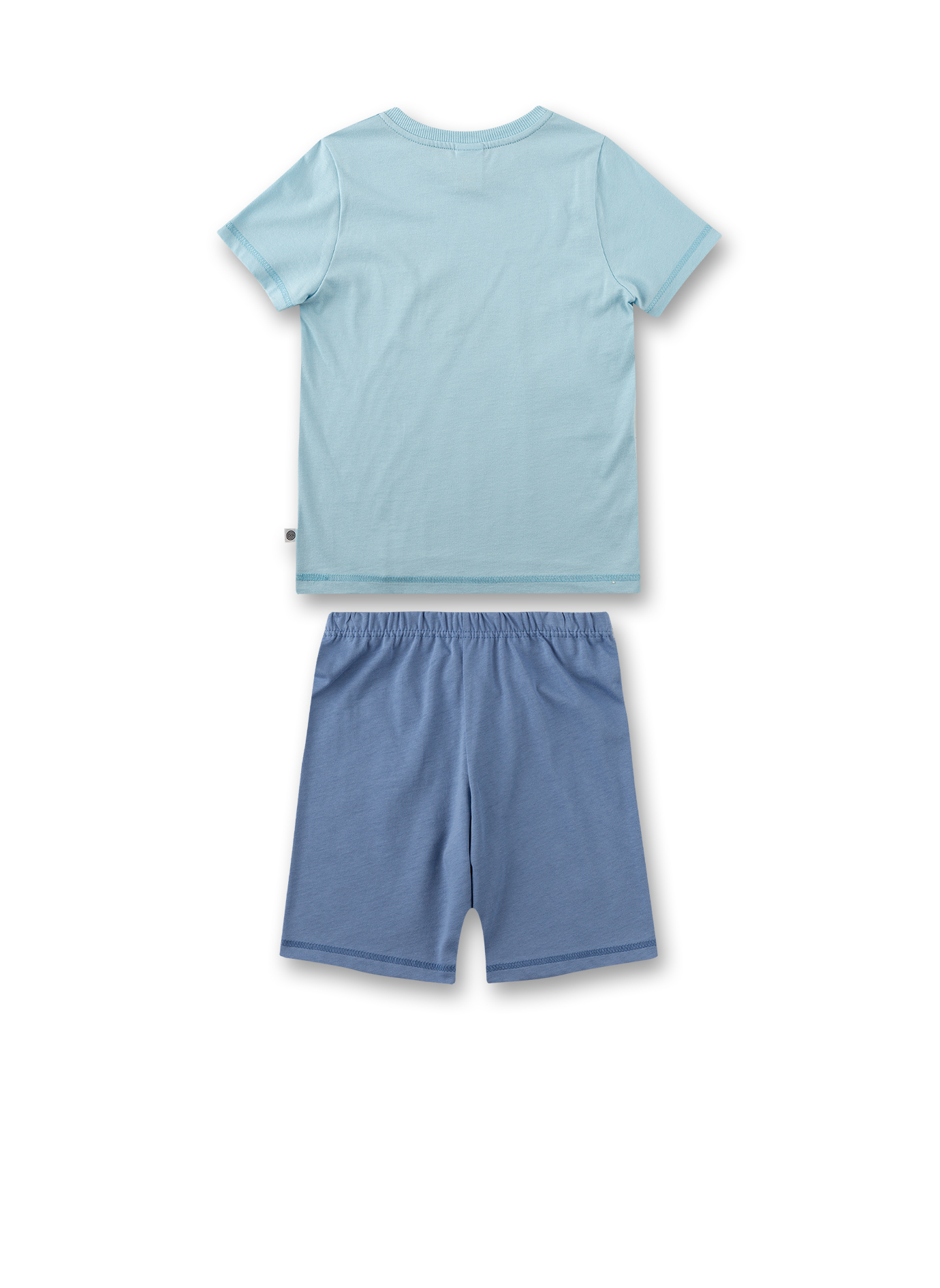 Jungen-Schlafanzug kurz Hellblau