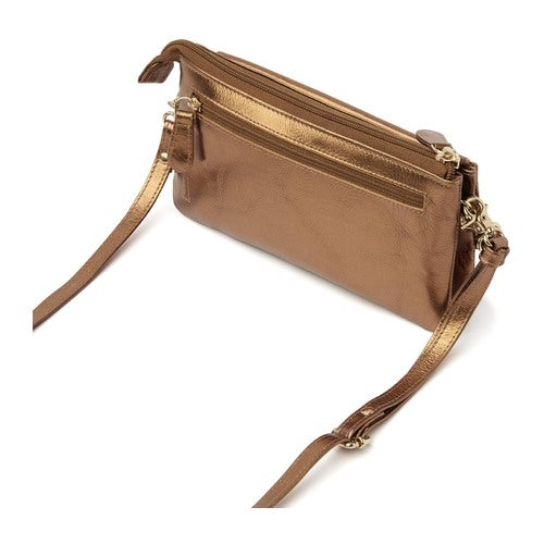 dR Amsterdam Clutch Metallics Gold