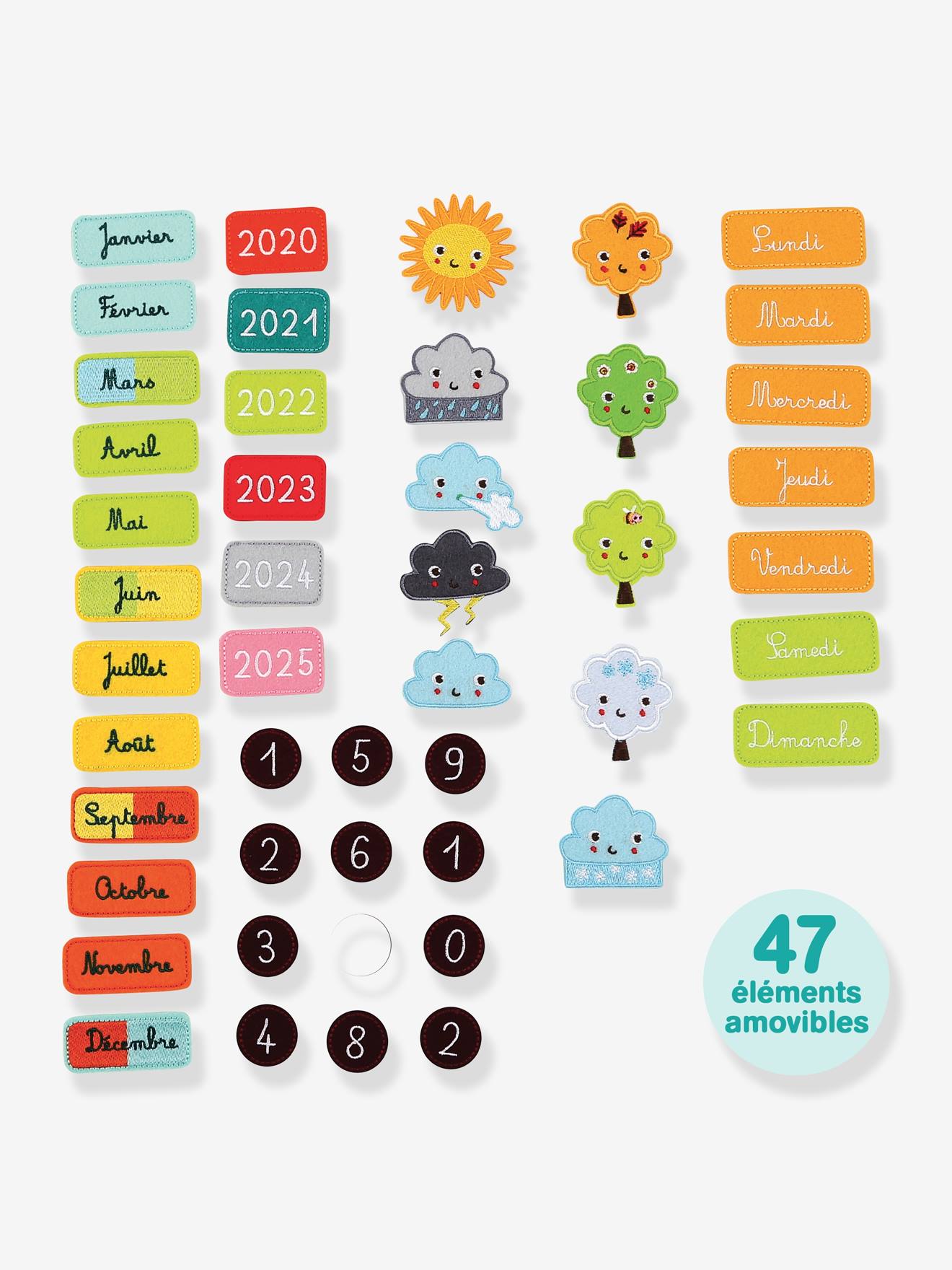 Ludi Kinder Lernkalender LUDI - blau