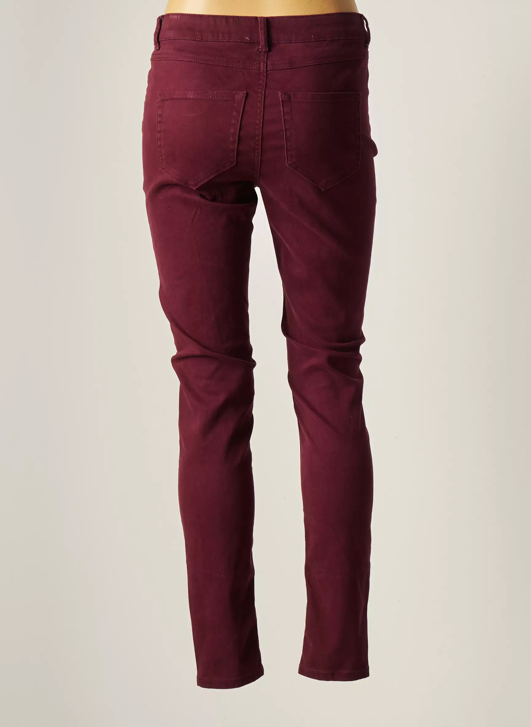 Vila Pantalons Slim Femme couleur violet
