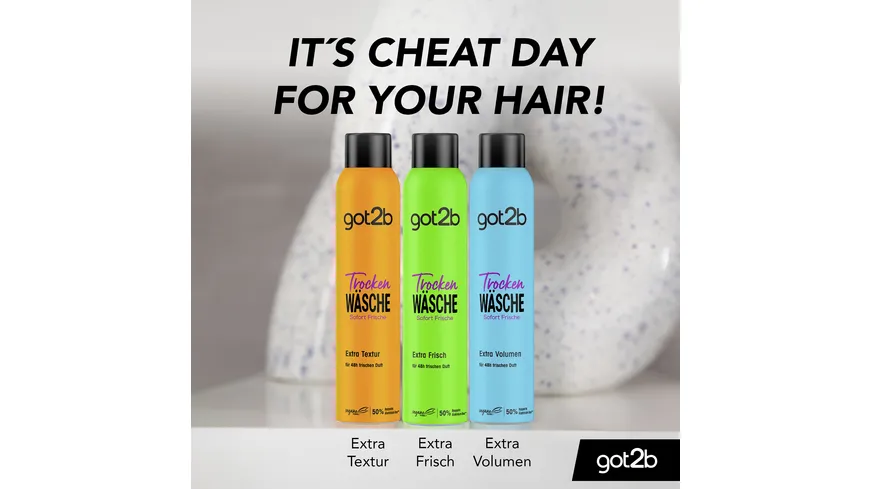 GOT2B Trockenshampoo Trocken Wäsche Extra Frisch 200 ml