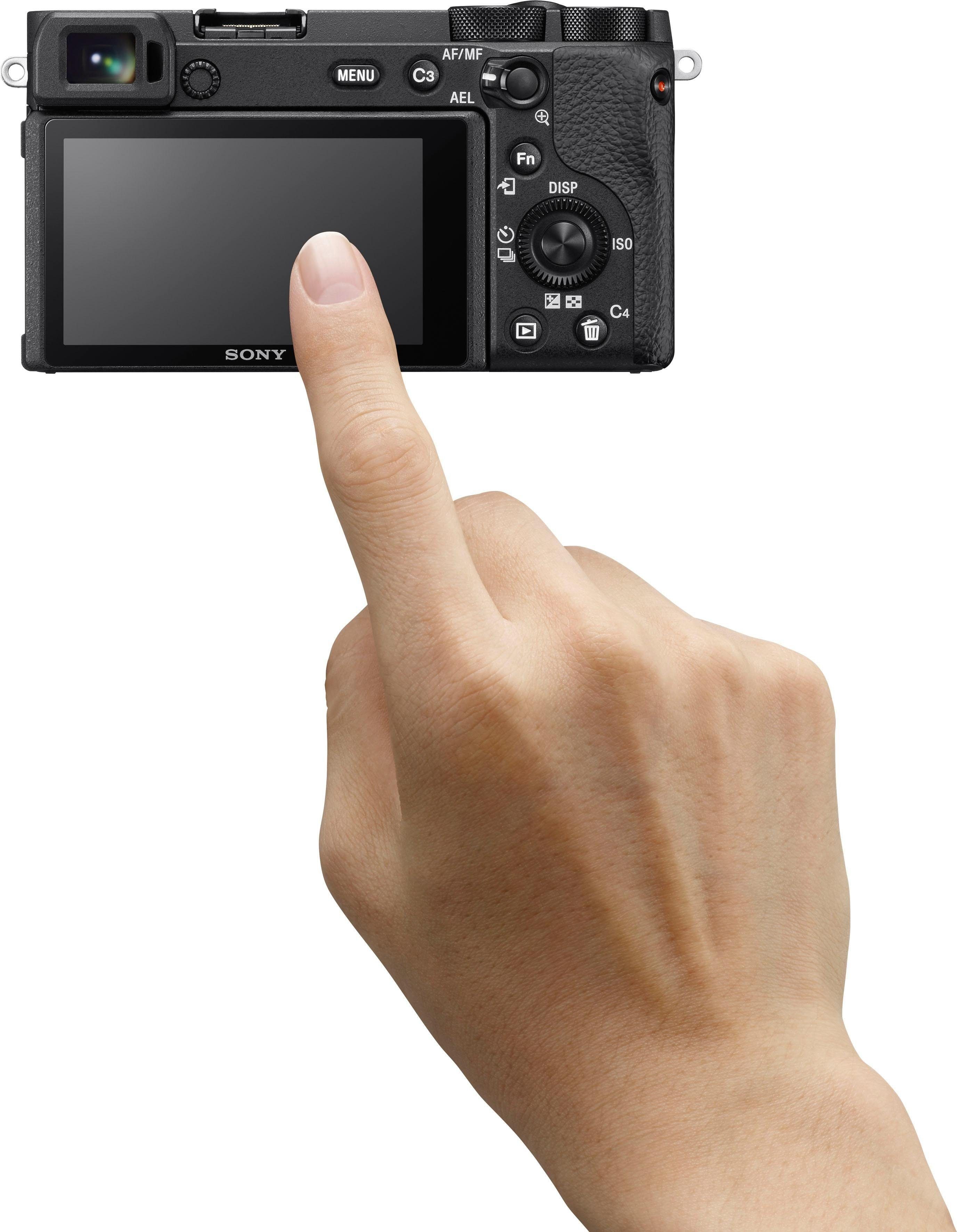 Sony ILCE-6600B - Alpha 6600 E-Mount Systemkamera (24,2 MP, 4K Video, 180° Klapp-Display, NFC, nur Gehäuse)