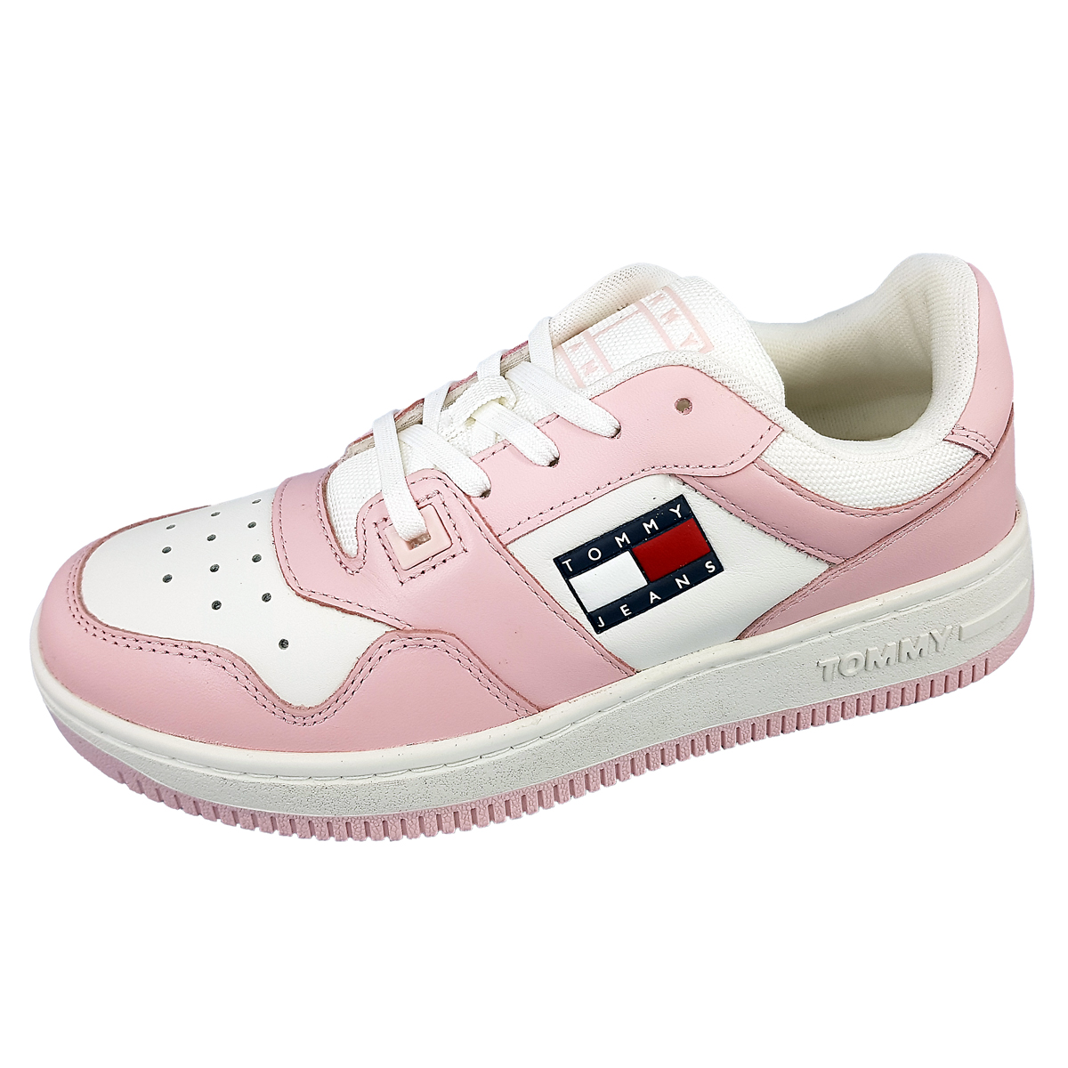 Tommy Hilfiger Retro Basket WMN EN0EN02102 Weiß TH2 misty pink
