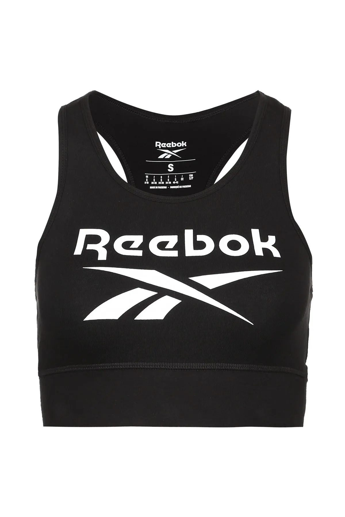 Reebok  Sport-BH - Schwarz - Farbverlauf