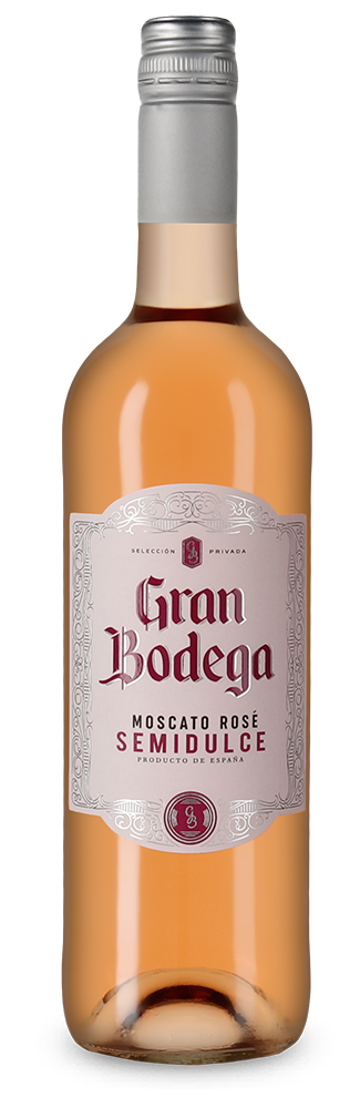 Gran Bodega Moscato Rosé semidulce 2022