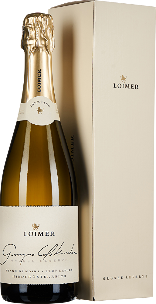 Loimer Sekt Große Reserve Brut Nature Blanc de Noirs Gumpoldskirchen im Geschenkkarton