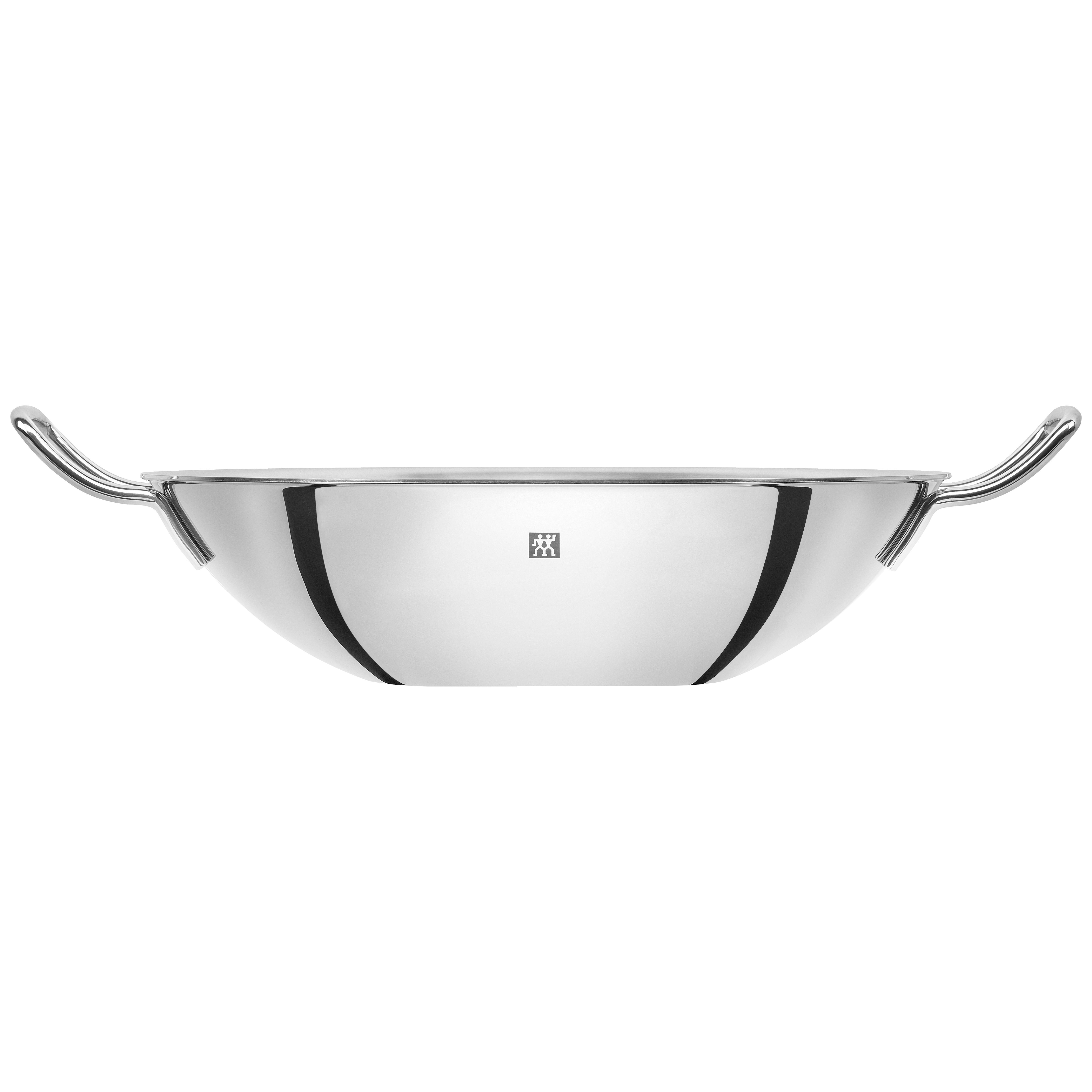 Wok 32 cm, 18/10 Edelstahl
