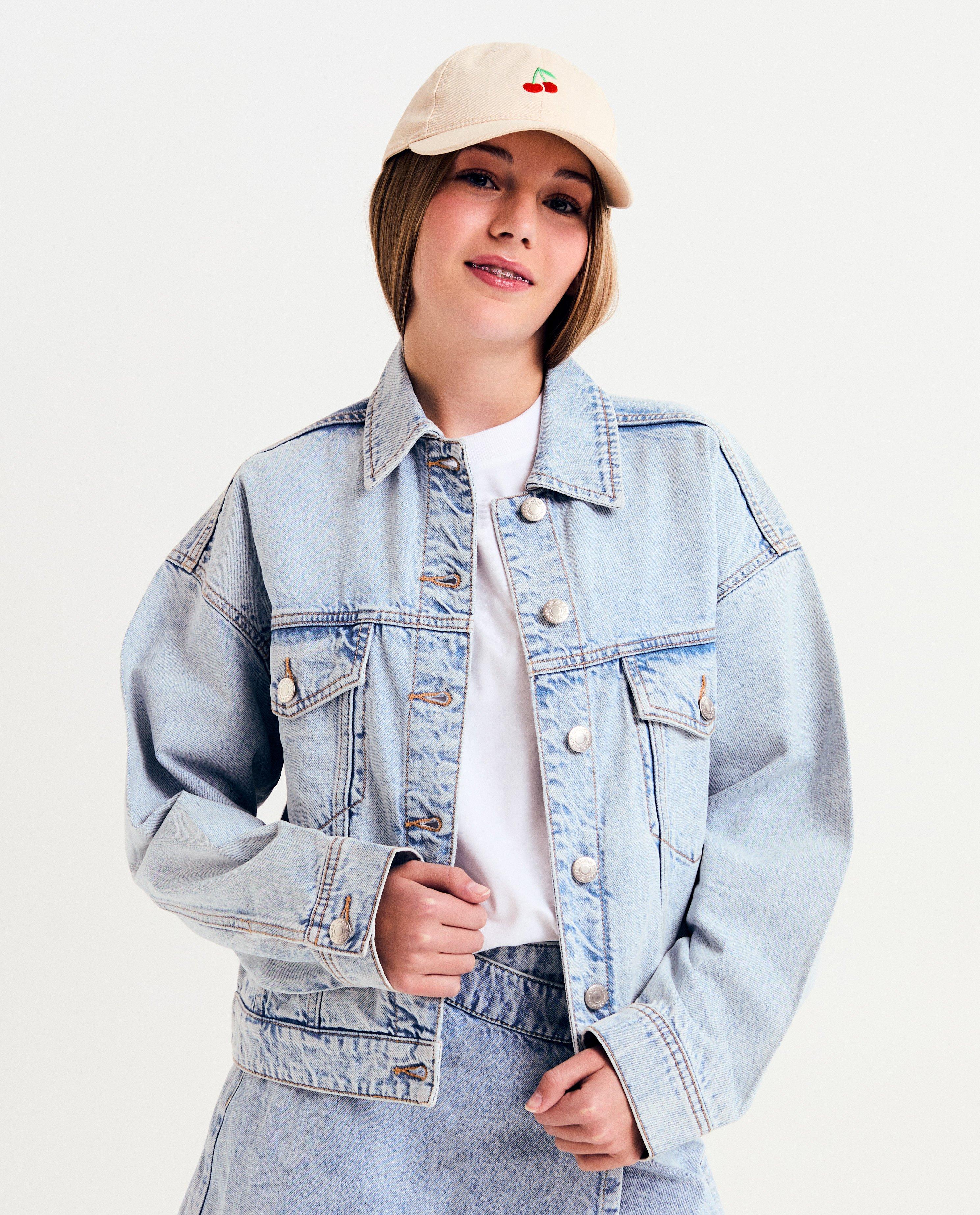 Vestă din denim Groggy Blue albastru deschis