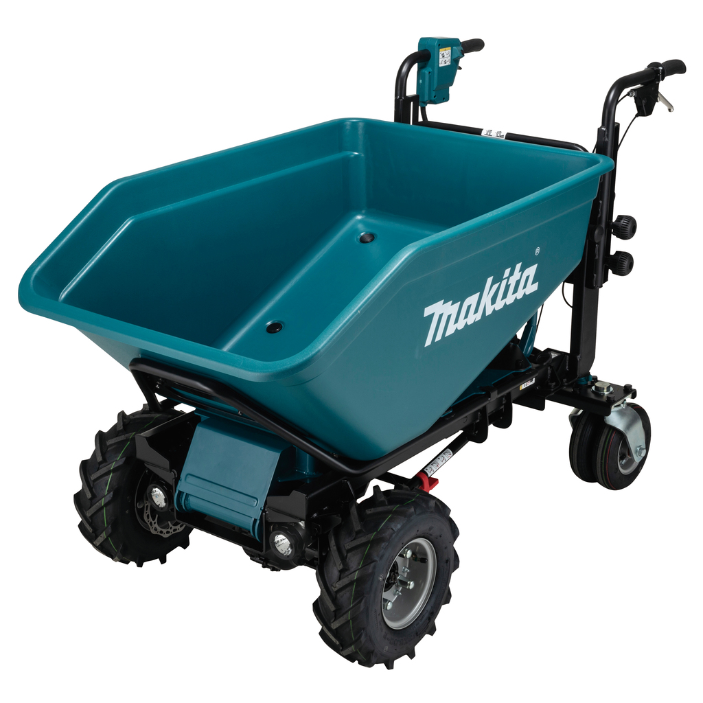 Makita DCU602Z 2 x 18V Basculant fără fir cu cupă înclinabilă electric, fără baterii și încărcător