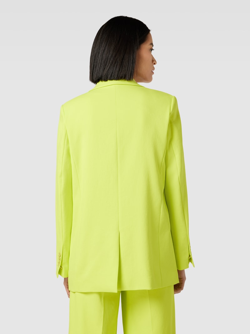 Blazer mit Reverskragen Modell 'GLENDALE' in neon gelb
