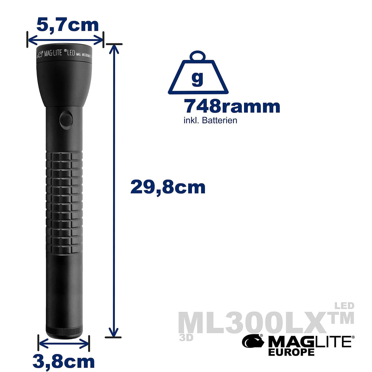 ML300LX LED 3D Taschenlampe