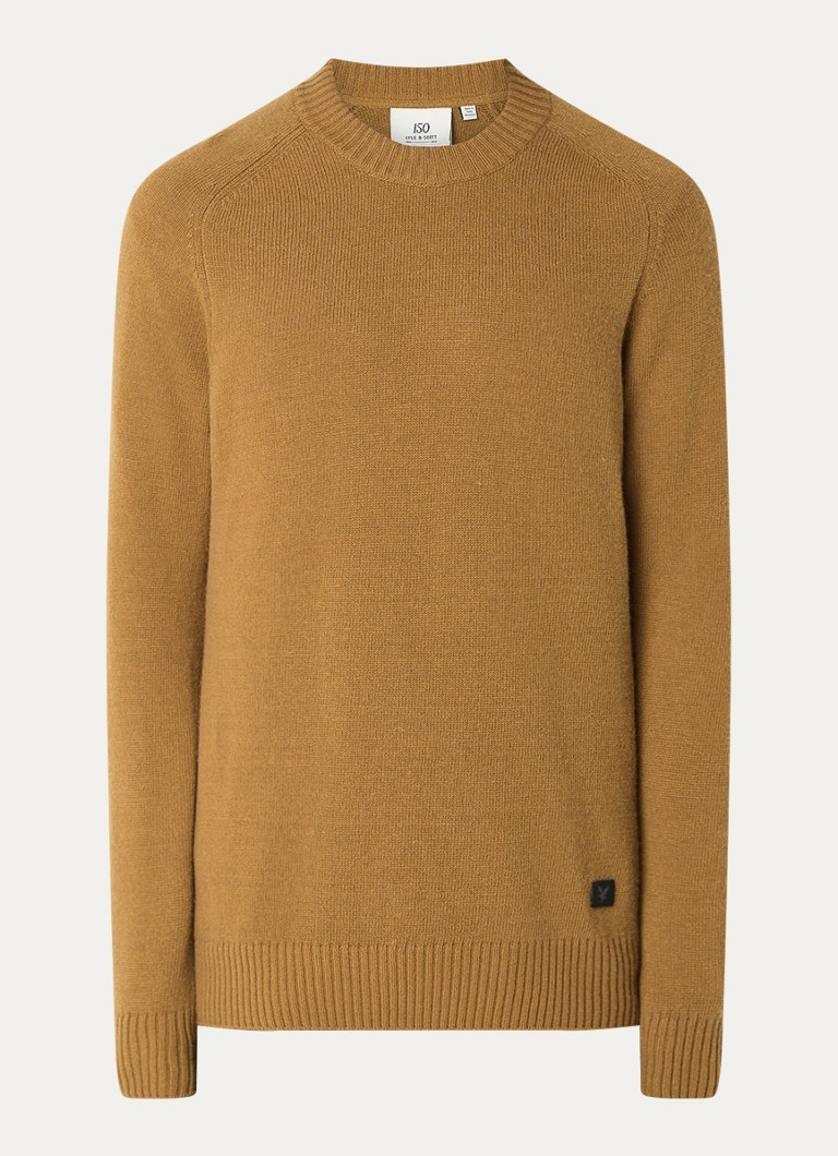 Πουλόβερ Lyle & Scott Saddle από λεπτό πλεκτό μείγμα κασμίρ