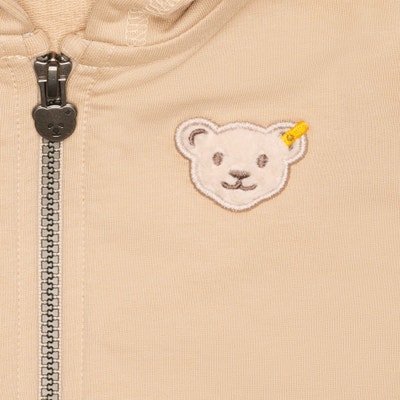 Sweatjacke, braun für Jungs
